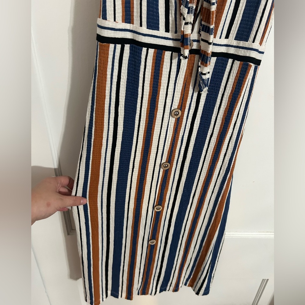 Love Tree Multicolor Striped Midi Dress - Picture 4 of 6
